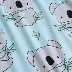 Macacão com estampa Koala recém-nascido, roupas de bebê, menina, menino, macacão manga curta, infantil, pijama infantil, roupa de uma peça, verão, 0-18 meses