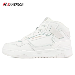 Baasploa-Botas de pelúcia quentes para mulheres, sapatos de caminhada impermeáveis, tênis de neve antiderrapante, conforto, inverno, novo - loja online