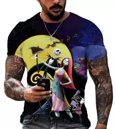 Camiseta masculina estampada em 3D, camiseta infantil, camiseta casual, desenho animado, diversão, verão, venda quente na internet