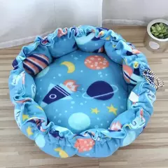 Cordão criativo macio quente ninho dupla utilização ajustável cama para animais de estimação ninho almofada para gatos filhotes suprimentos para animais de estimação na internet