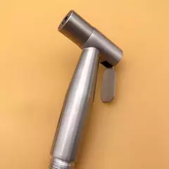 304 Aço Inoxidável Handheld Bidé Pulverizador Conjunto, WC Pistola, Chuveiro Pressurização, Auto Limpeza - comprar online