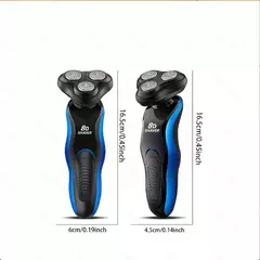 1pc multifuncional quatro em um barbeador elétrico 4 barbear lavável barbear homem carregável barbear USB carregável. - Wolf Magazine