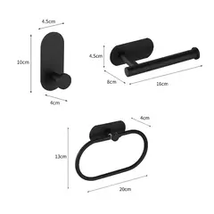 Barra De Toalha De Banho 304 Toalheiros De Aço Inoxidável Toalha Anel Toalha Suporte Do Papel Higiênico Escovado Ouro Banheiro Hardware Acessórios Set - Wolf Magazine