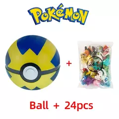Tomy-Coleção Pokémon Figure Model, Pikachu, Pokeball, Poke Ball, Go, Brinquedos Elfos, Bonecas, Presente Infantil, Estilos Diferentes, 2-3cm, 24 Unidades - loja online