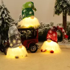 Natal gnome boneca sem rosto luz da noite feliz natal decorações para casa ornamento do feriado presente de natal navidad ano novo - Wolf Magazine