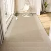 Impermeável PVC couro anti-derrapante tapete do assoalho, tapete estilo minimalista, varanda tapete, cozinha, tamanho grande, decoração de casa