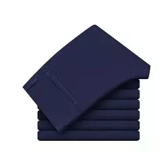 KUBRO-Calças de tecido fosco elástico para homens, calças formais, terno social, traje casual, primavera, outono, 2023