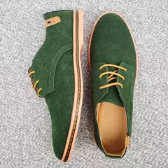 Imagem do Sapatos Oxford clássicos para homens, tênis Oxford casual, calçado confortável, flats de vestido, tamanho grande, primavera 2024
