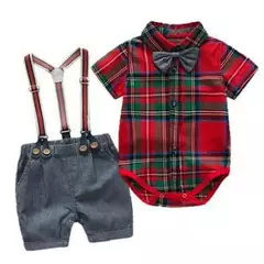 Roupa de aniversário de algodão para recém-nascidos, macacão formal, macacão infantil, roupas para 3, 6, 9, 12, 18, 24 meses, verão - Wolf Magazine