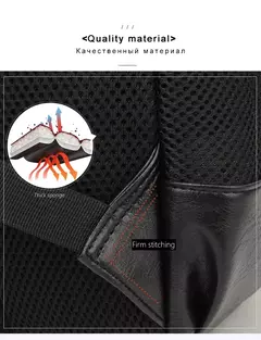 Mochila Escolar de Couro Impermeável para Homens, Bolsa de Viagem, Laptop, Livro Casual de Alta Qualidade, Marca Moda na internet