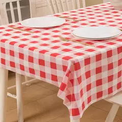 Impermeável Xadrez Toalha De Mesa, Anti-Slip Cobertura De Mesa, Decoração De Mesa, Festa De Casamento, Decoração De Natal, Acessórios - Wolf Magazine