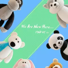 Brinquedos de pelúcia de pelúcia para crianças, bonecas macias, selva, leão, elefante, tigre, cachorro, raposa, macaco, veado, presente kawaii para crianças, hobbie - loja online