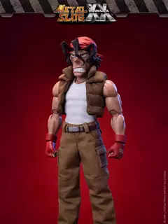 TUNSHI STUDIO TS-009 TS-010 1/12 Metal Slug Clark Ralf 6 ''Figura de ação modelo brinquedo em estoque coleção - loja online