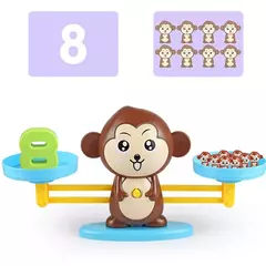 Brinquedo Matemático Montessori para Bebê, Equilíbrio De Macacos, Jogos Educativos, Brinquedos Number Learning, Material de Ensino - comprar online