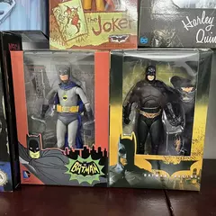 Neca batman coringa figura mafex supermen harley quinn figura de ação dos desenhos animados papéis clássicos modelo colecionável brinquedos aniversário - Wolf Magazine