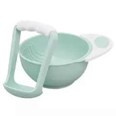 Imagem do Tigela de moagem de comida para bebê, moedor infantil complementar de 2 peças, esmagando frutas, espremendo suco, moinhos de alimentação seguros e higiênicos
