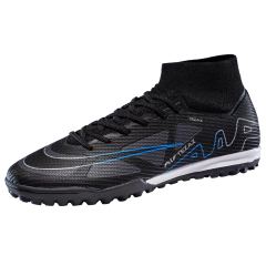 Sapatos de futebol masculino de sola FG, sapatos de gramado ao ar livre, grampos longos especiais, botas esportivas de equipe superior alta, resistência ao desgaste, tamanho 36-45 - Wolf Magazine