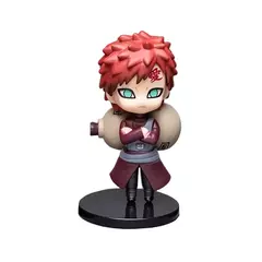 6 estilos 9cm anime naruto figuras pvc q versão boneca gaara kakashi figura decoração do quarto anime figura - comprar online