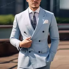 Verde militar masculino negócios formal ocasião smoking noivo padrinho festa de casamento baile terno masculino 2 peça conjunto blazer calças na internet