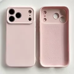 Tpu capa à prova de choque para iphone 17 16 pro max para iphone 17air 16 15 14 13 plus caso de silicone líquido original tpu proteger caso