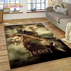 3D L-Senhor dos Anéis filme HD tapete, decoração antiderrapante para sala de - Wolf Magazine
