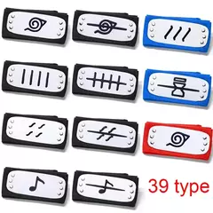 Naruto shippuden anime cosplay testa bandana uzumaki uchiha sasuke kakashi ação figurs bandana brinquedos modelo cos juguetes - Wolf Magazine