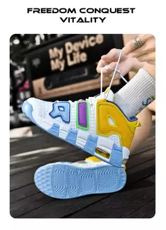 Sapatos respiráveis para homens Tênis de corrida de maratona, tênis de basquete ao ar livre, calçados esportivos casuais tamanho grande, inverno - Wolf Magazine