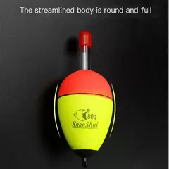 5 pçs eva luminosa pesca noite flutua luz vara espuma plástico bobber para mar rocha pesca impressionante flutuador acessórios 10-100g na internet