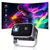 Salange-P28B Suporte 4K Projetor, Android 11, WiFi 6, BT5.0, Smart TV, 720P, Cinema, Filme ao ar livre, Foco Eletrônico, Excelente Som