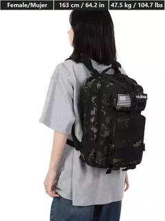 Impermeável Trekking Fishing Hunting Bag, Mochilas ao ar livre, Tactical Sports, Camping, Caminhadas Mochila resistente, 25L, 50L - comprar online
