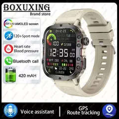 Xiaomi-relógio inteligente militar para homens, IP68, 5ATM, esportes ao ar livre, rastreador de fitness, monitor de saúde, 1,96 ", chamada BT, novo, 2021 - Wolf Magazine