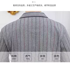 Conjunto de pijamas masculinos de algodão, pijamas masculinos, pijamas adolescentes, roupas de casa, alta qualidade, design de moda, outono, primavera, novo - loja online