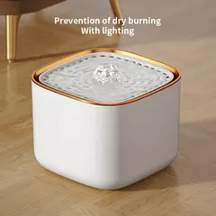 Fonte de água automática para gatos, 3l, com luz led, ultra silenciosa, usb, alimentador de água elétrico mudo, fonte de água potável para animais de estimação - loja online
