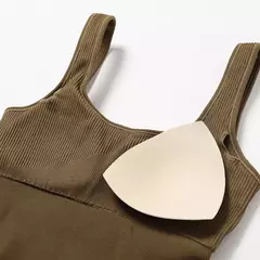 Macacão feminino roupa de uma peça sem mangas o-pescoço bodysuit macacão casual streetwear roupas femininas esportivas