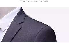 Monocromático Terno de escritório formal, vestido de casamento do noivo, blazer de marca high-end, calças colete, S-6XL, conjunto de 3 peças, vestido de festa na internet