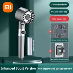 XIAOMI-Cabeça de Chuveiro de Alta Pressão, 3 Modos, Filtro Portátil, Torneira De Chuva, Torneira Do Banheiro, Acessório Inovador Em Casa - loja online