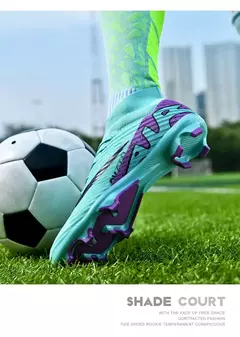 Botas de Campo de Futebol masculino, Treino Grama, Futsal, Sapatos de Futebol, Chuteiras Leves, Ao ar livre, Qualidade, Novo, Original - loja online