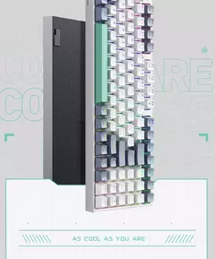 Machenike-K500 Teclado mecânico para jogos, Teclado com fio, Hot Swappable, 94 teclas, RGB Light, Mac, Windows - Wolf Magazine