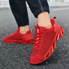Imagem do Tênis de corrida antiderrapante respirável para homens e mulheres, tênis esportivos, moda casual, primavera e outono