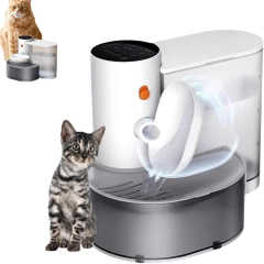 Dispensador de água para cães e gatos, dispensador de água para animais de estimação, dispensador de água para gatos, carregamento de água corrente, alimentador automático de água