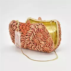 Mais recente design das senhoras bolsas de diamante crânio embreagem sacos noite feminina ladie casual corrente crossbody saco ombro sacos para festa - Wolf Magazine
