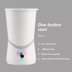 Imagem do Cão automático pata limpador copo, pet foot washer, copo de silicone, pata portátil limpador para cães de pequeno e médio porte