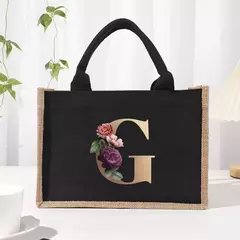 Bolsa de lona preta de linho, Saco Commuter Interior impermeável, Saco de armazenamento de grande capacidade na internet