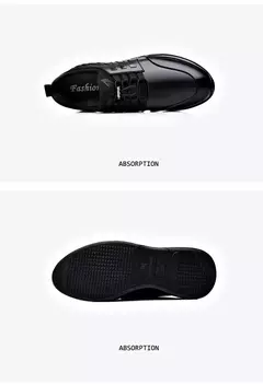 Sapatos esportivos casuais de verão respiráveis plus size sapatos masculinos de couro 6cm salto interno invisível aumentar sapatos 8cm - loja online