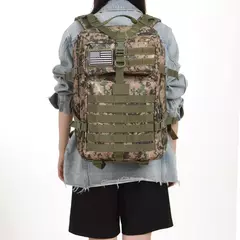 Mochila de Nylon impermeável, 30L, 50L, 1000D, mochilas ao ar livre, esportes táticos, camping, caminhadas, trekking, pesca, saco de caça - loja online