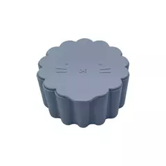 Portátil Silicone Baby Snack Box, Caixa De Comida De Cor Sólida, Baby Snack Container com Tampa, Baby Stuff na internet