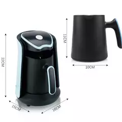 A cafeteira elétrica do aço inoxidável, portátil pode fazer a máquina de café turca automática do agregado familiar 4 copos - comprar online