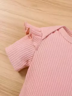 MiniFox-Vestido de urso rosa Romper e Dots para bebês, vestido suspensor para recém-nascidos, vestidos de urso dançante, fofos - loja online