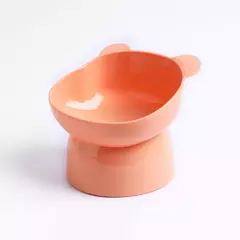 Pet Food Bowl Tilt Inferior Alta Pescoço Protetor Antichoque Cão e Gato Tigela De Água Antidumping Cão Alimentação Suprimentos
