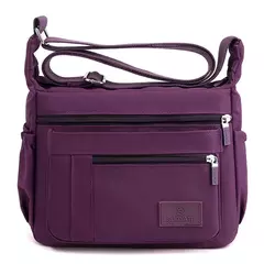 Impermeável Nylon Crossbody Shoulder Bag para Mulheres, Messenger Bags, Ladies Handbag - loja online